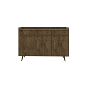 Manhattan Comfort Bradley Buffet 53.54 Stand, Rustic Brown 230BMC9